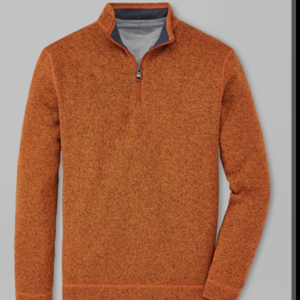 Peter Millar Crown Fleece Quarter-Zip Pullover
